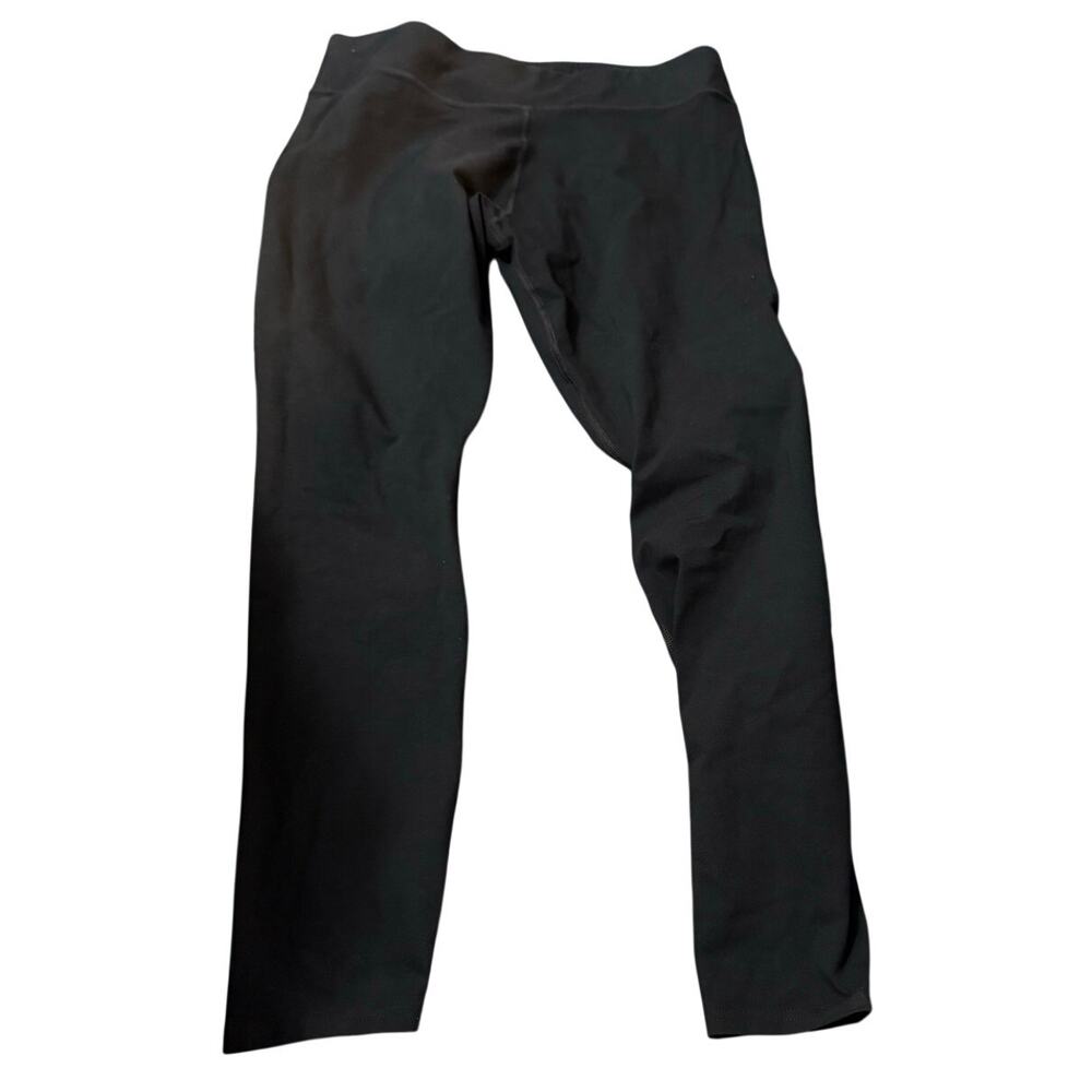 Pact Organic Cotton Black Pull-On Pants, Women's Stretch Lounge, Plus Size 2XL